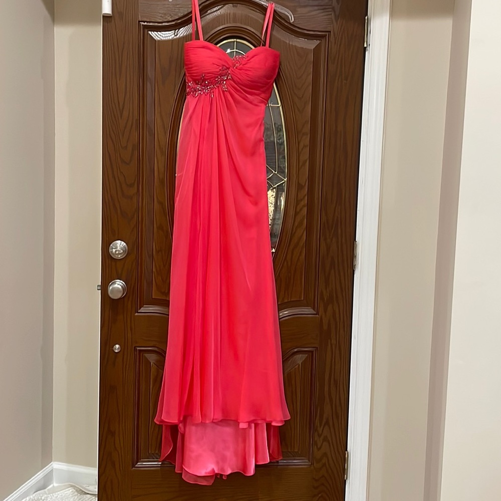 Watermelon Prom Dress